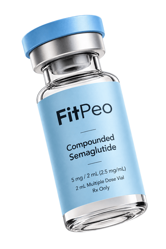 FitPeo compounded semaglutide vial