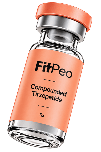 FitPeo compounded Tirzepatide vial