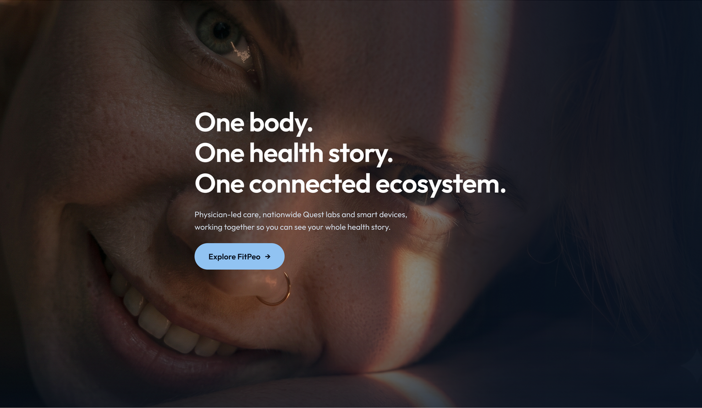 One body. One health story. One connected ecosystem. Physician-led care, nationwide Quest labs and smart devices, working together so you can see your whole health story.