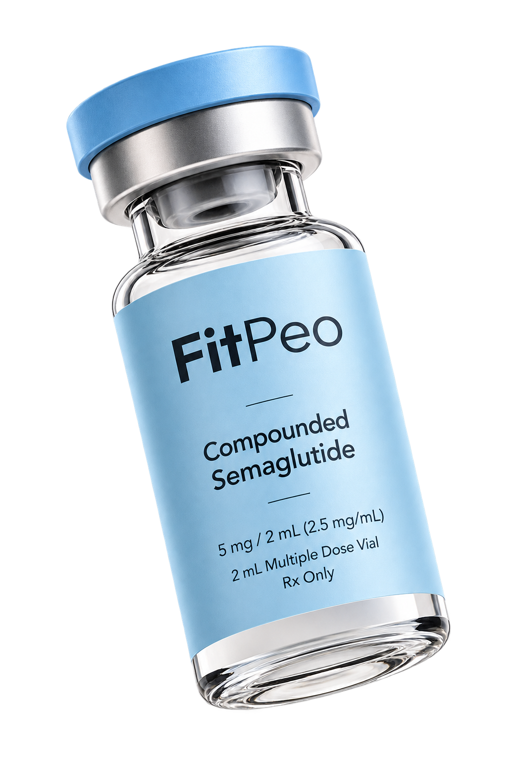 FitPeo compounded semaglutide vial