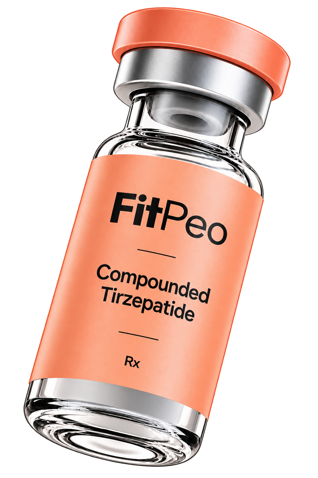 FitPeo compounded tirzepatide vial